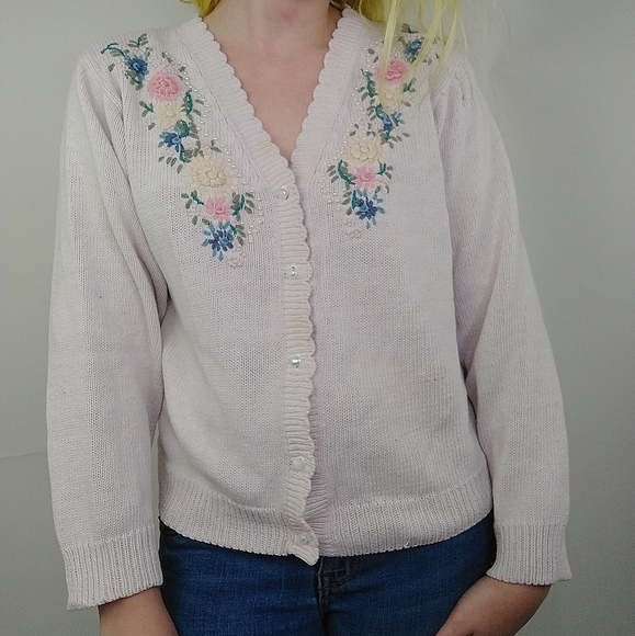 Vintage Sweaters - Vintage Huntington Ridge Cardigan